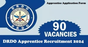 Read more about the article DRDO Apprentice Recruitment 2024 : डीआरडीओ अपरेंटिस भर्ती उम्मीदवार ऑफ़लाइन आवेदन कर सकते हैं